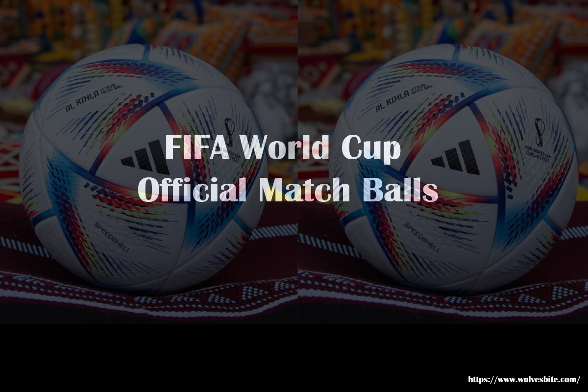 Official FIFA World Cup match balls