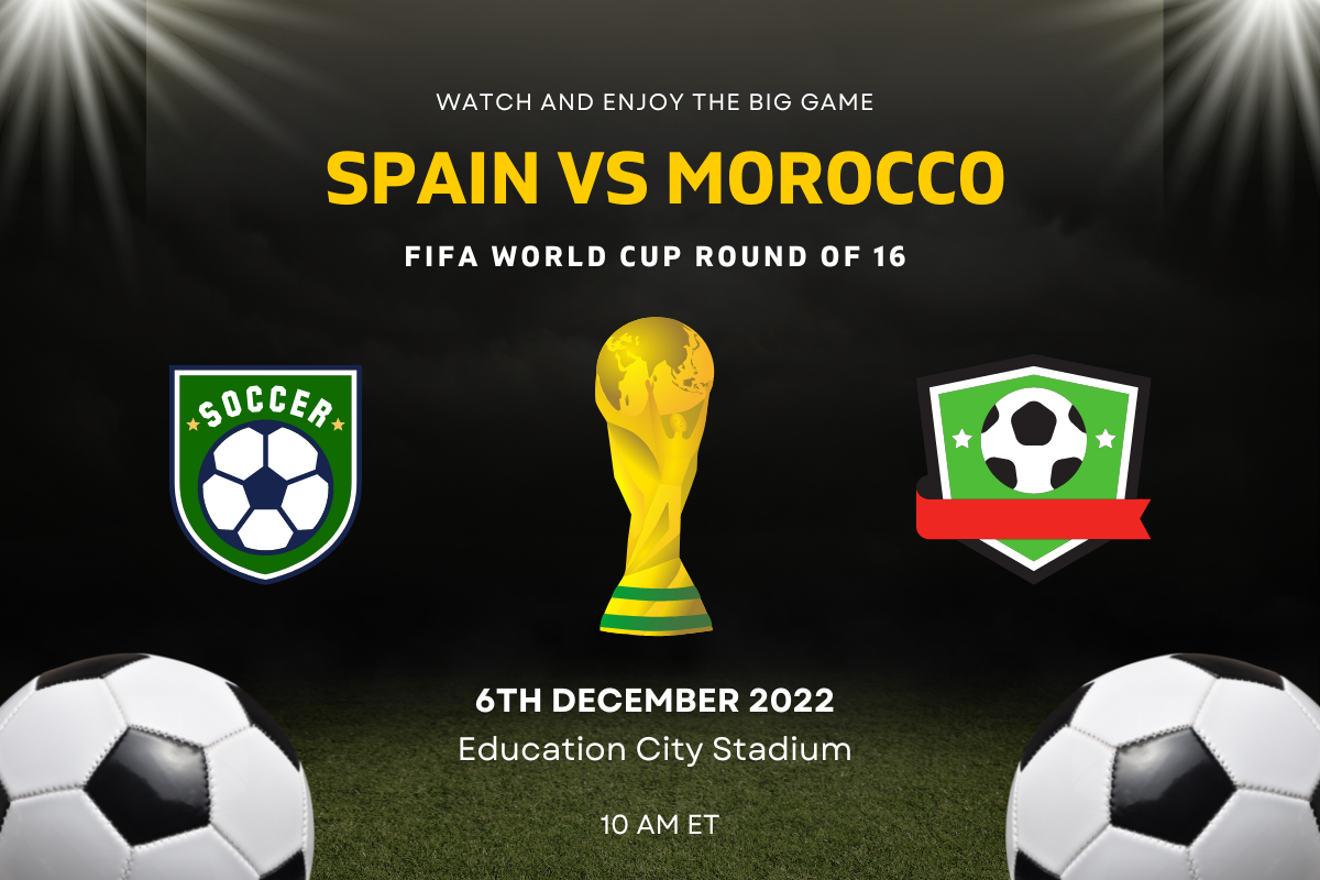 [7th Game of Round of 16] Spain vs Morocco Referee