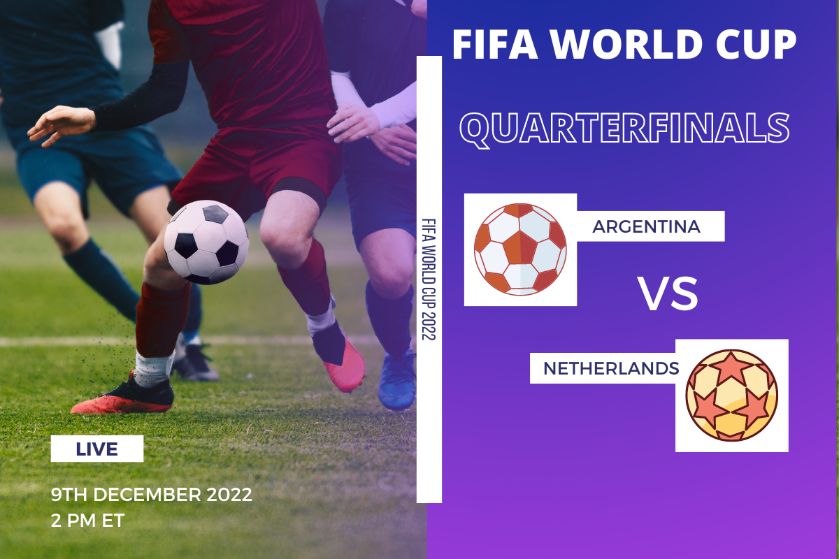 [Quarter-final 2] Argentina vs Netherlands match officials, referee, starting line-ups
