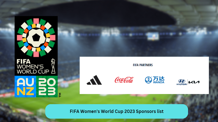 FIFA’s list of sponsors for the 2023 Women’s World Cup