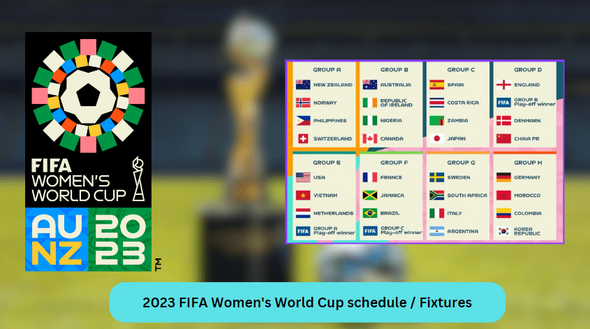 2023 FIFA Women’s World Cup schedule/matches